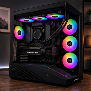 Zestaw PC 8 AM5<BR> AMD Ryzen 7 7800X3D DDR5 + RADEON RX 9070 XT OC 16GB GDDR6